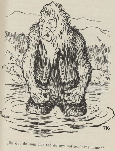 Boots and the Troll by Theodor Kittelsen